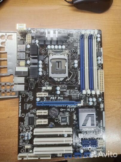 Материнская плата asrock p67 pro (soc.1155)