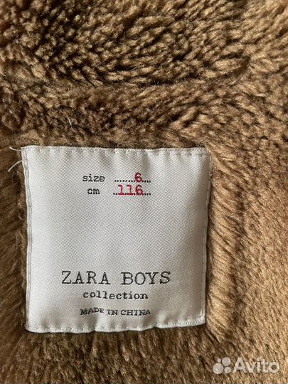 Куртка парка ветровка zara 2в1 на мальчика 116
