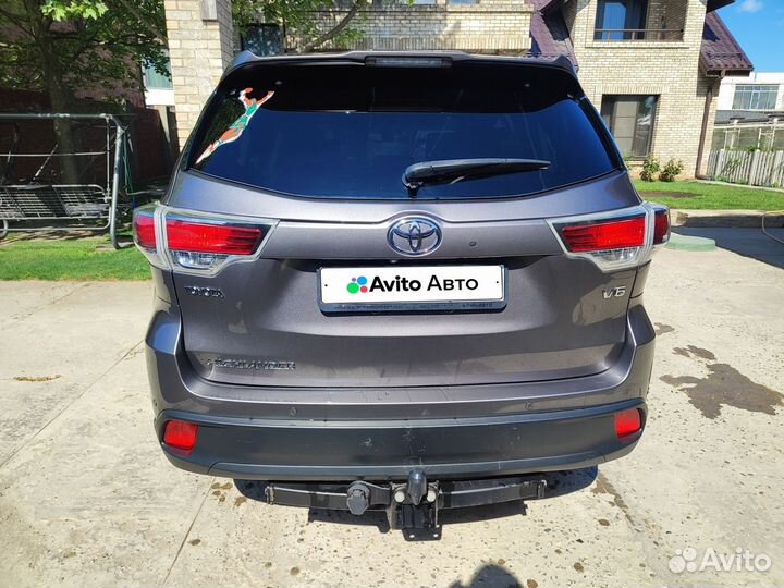 Toyota Highlander 3.5 AT, 2014, 150 000 км