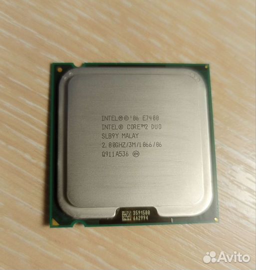Процессор Intel Core 2 Duo E7400 2.8Ghz
