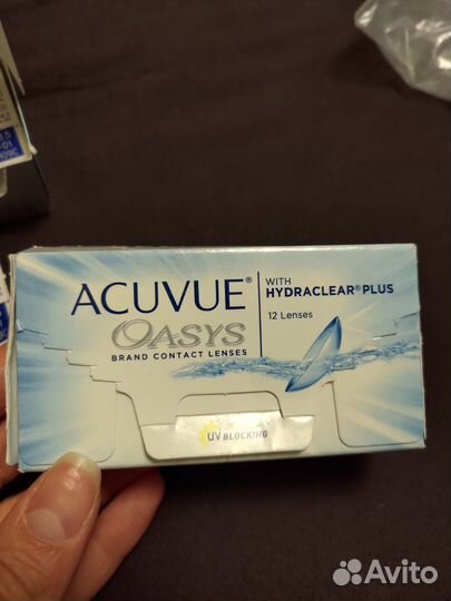 Линзы контактные acuvue oasys