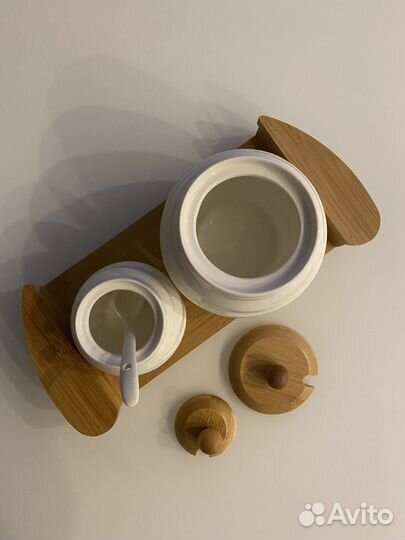 Набор сахарница и солонка