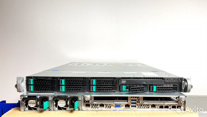 Сервер Intel 2xXeon v3/v4 SAS support nvme m.2