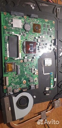 Asus x54h разбор / на запчасти