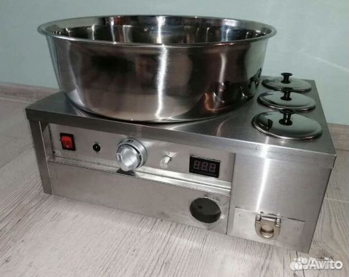 Вертикальный газовый аппарат сладкой ваты