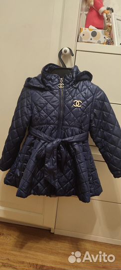 Пальто для девочки 92