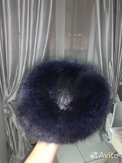Шапка песцовая густой мех