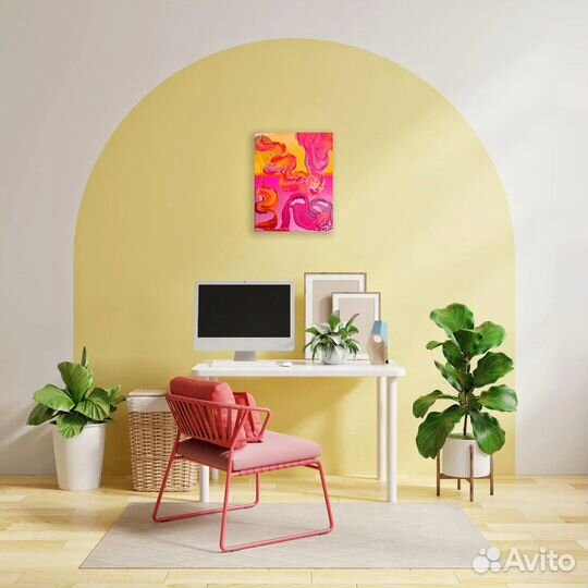 Интерьерная картина на холсте акрил