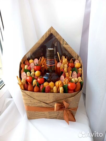 Мужской букет съедобный