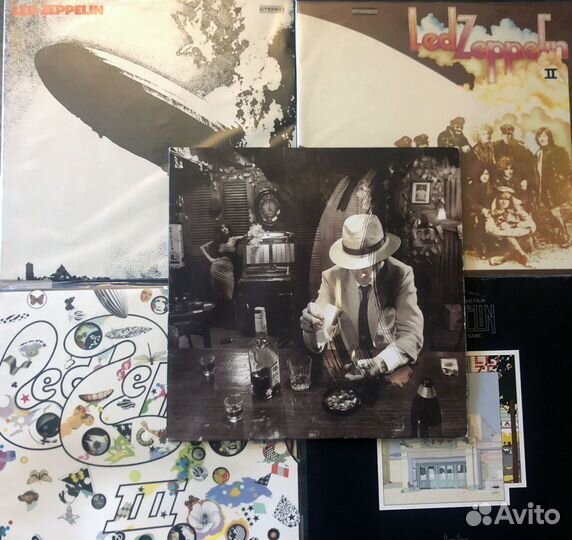 LED Zeppelin Germany, UK виниловые пластинки