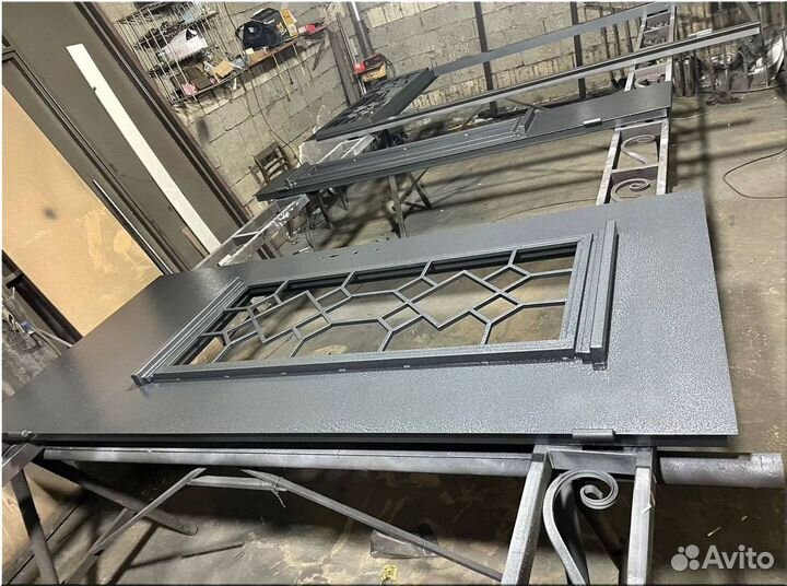 Ворота художественная ковка