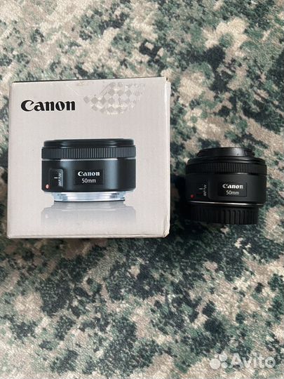 Объектив Canon EF 50mm 1 8 stm