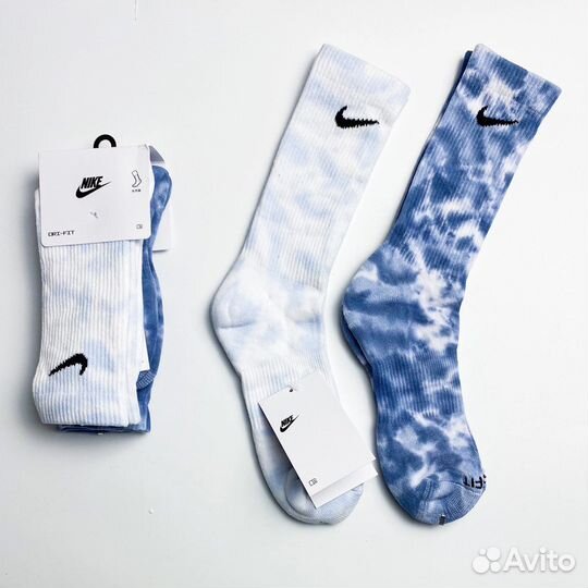 Носки nike тай дай