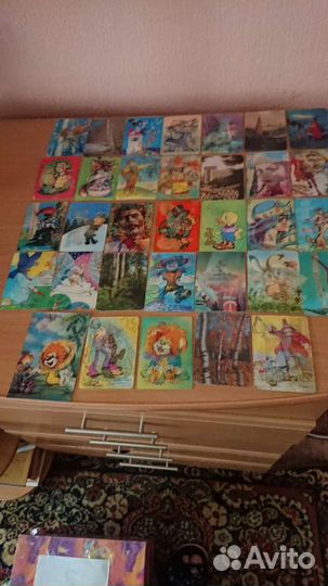 Календарики переливные