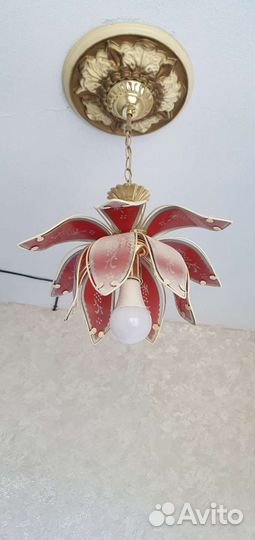 Люстра потолочная бу