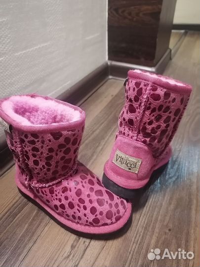 Угги детские на девочку 26 размер