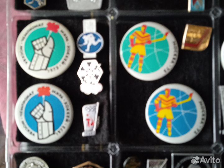 Хоккей-значки