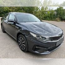 Kia Optima 2.4 AT, 2019, битый, 97 000 км, с пробегом, цена 1 240 000 руб.