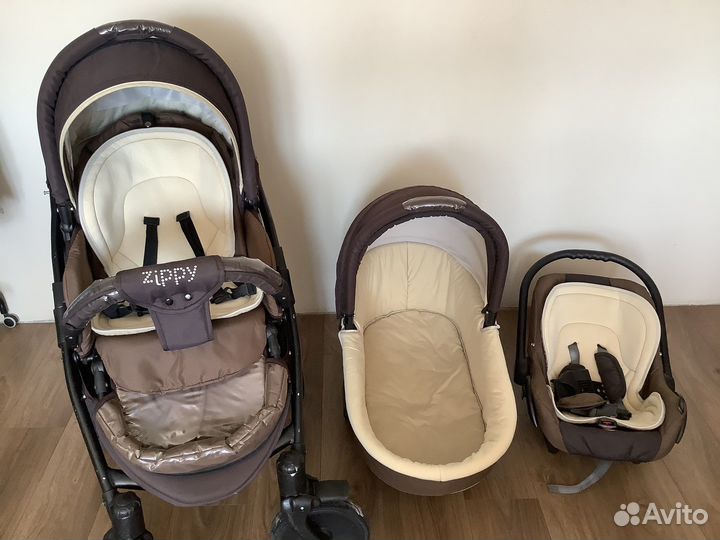 Коляска zippy 3 в 1