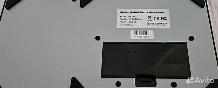 Гитарный процессор mooer GE100
