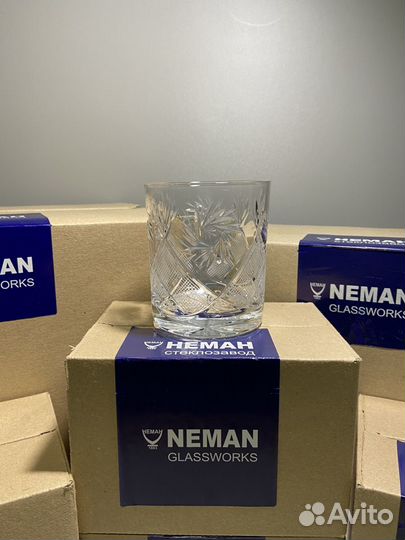 Подарочный набор для виски и коньяка из хрусталя