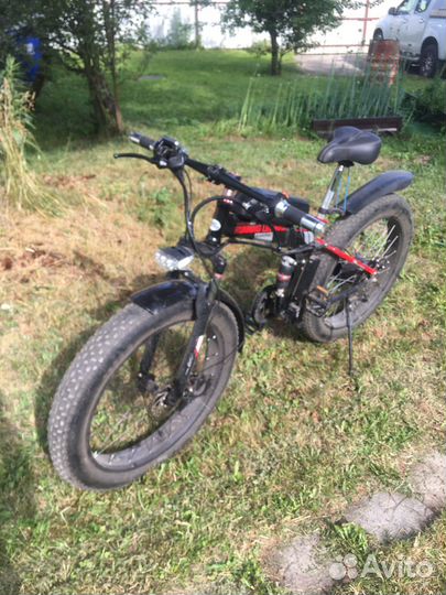 Электровелосипед фетбайк бу