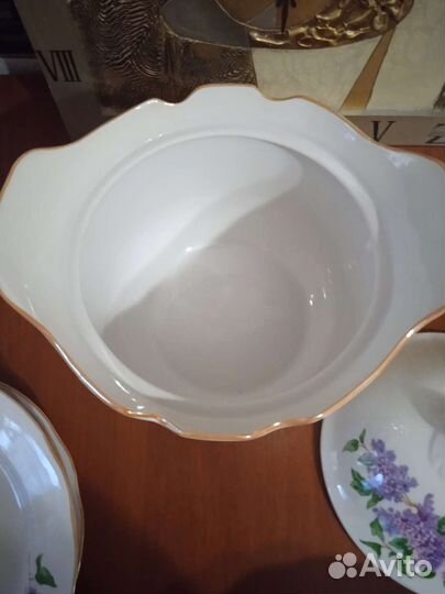 Сервиз столовый Сирень Дулево СССР