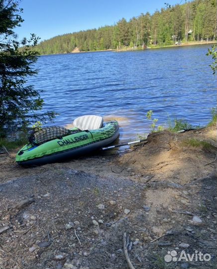 Прокат. Надувная лодка-каяк