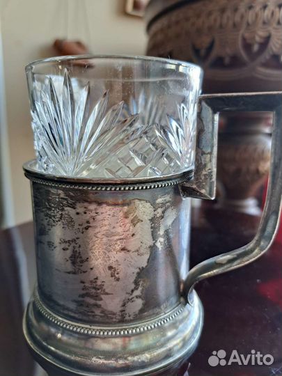 Подстаканник серебро 84 проба