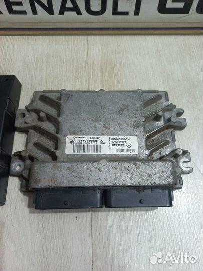 Эбу комплект Renault logan