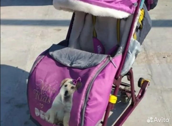 Коляска санки