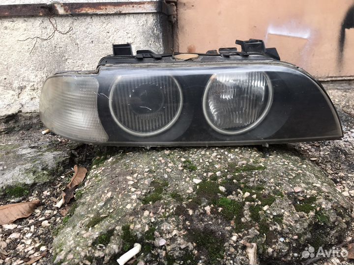 Фара ксенон на bmw e39+блок с лампой ксенон