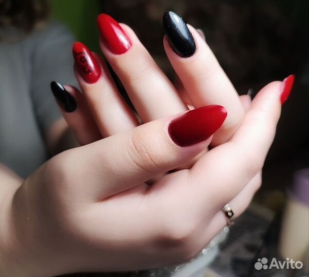 Маникюр гель-лак на дому