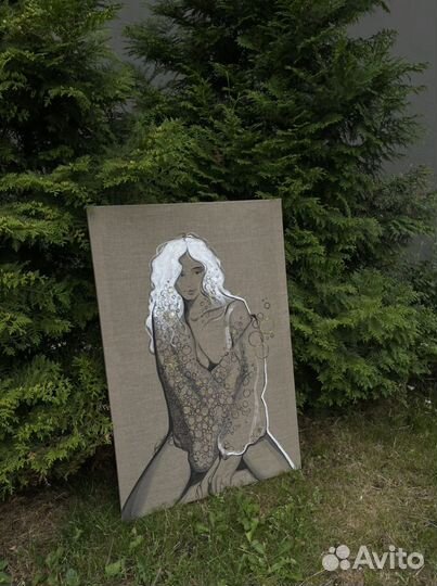 Картина в интерьер «siren»