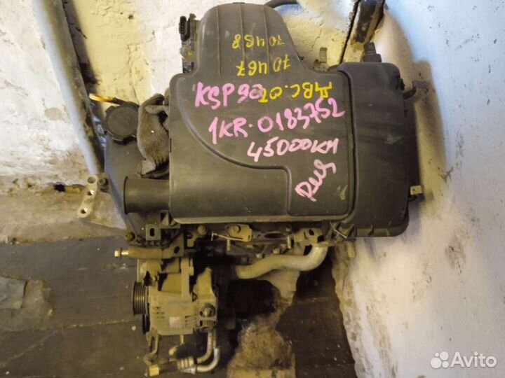 Двигатель на Toyota vitz 1 KR