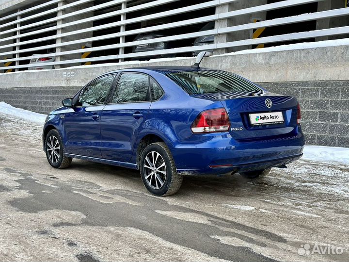 Volkswagen Polo 1.6 МТ, 2018, 105 000 км