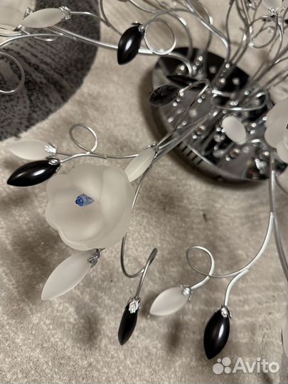 Люстра потолочная бу