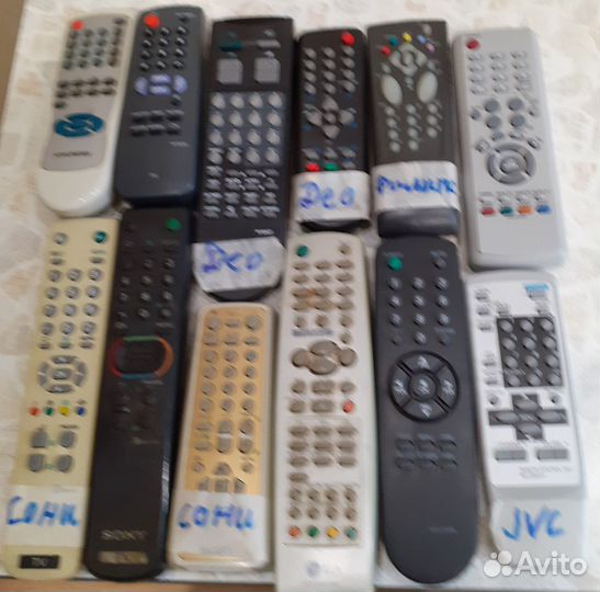 Пульты для старых тв