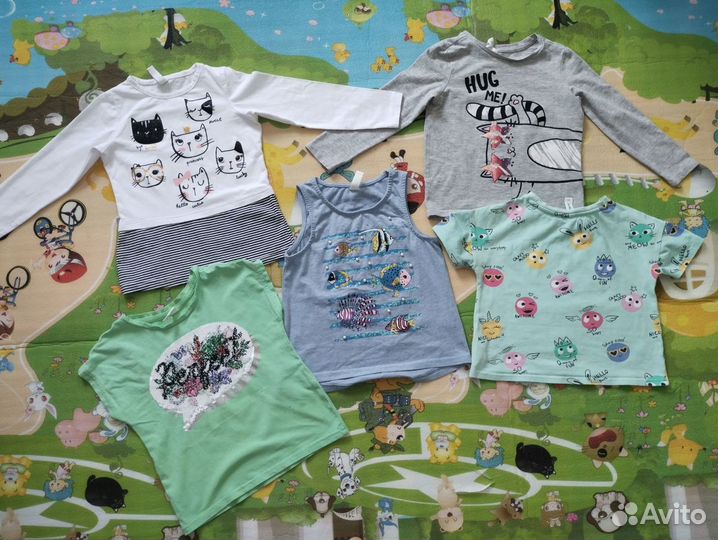 Пакет одежды для девочки 104 110 acoola mothercare