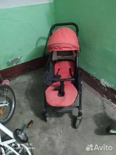Прогулочная коляска трость бу