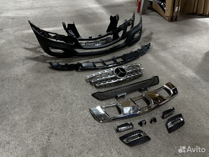 Бампер Mercedes ML W164 Рест 2005-2011