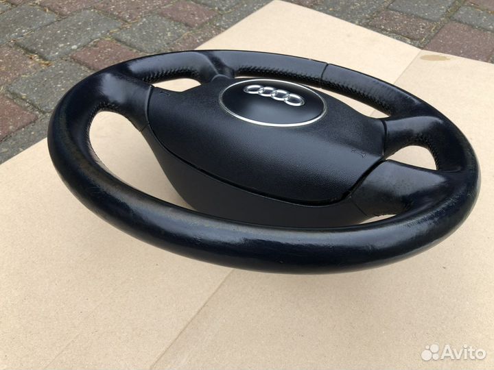 Руль кожанный на Audi A4 B6