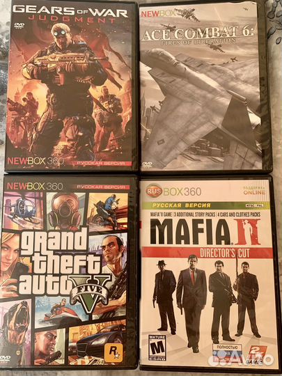 Игры на xbox 360 Диски
