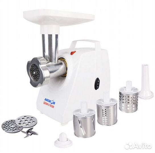 Электромясорубка Аксион новая