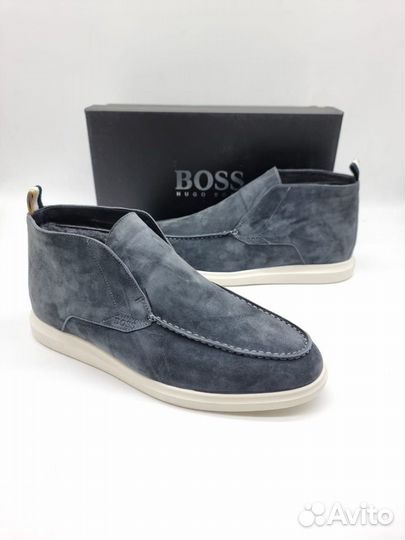 Лоферы Hugo Boss на меху зима Размер 39-45