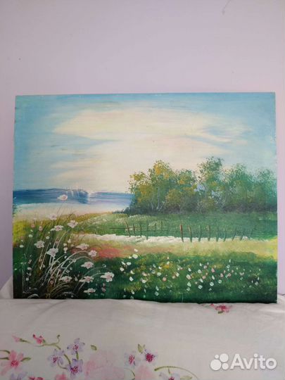 Картина маслом пейзаж