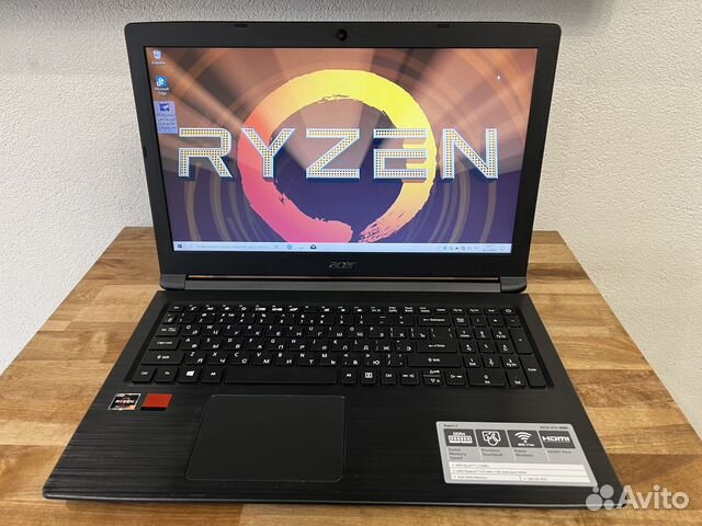 Игровой Acer Ryzen DDR4 SSD+HDD Vega3+Radeon RX535