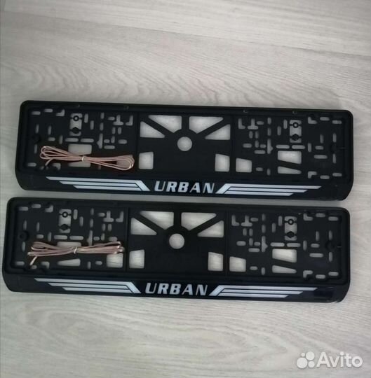 Led рамка светящаяся на номер(Нива Urban)
