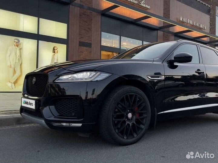 Jaguar F-Pace 3.0 AT, 2017, 140 000 км