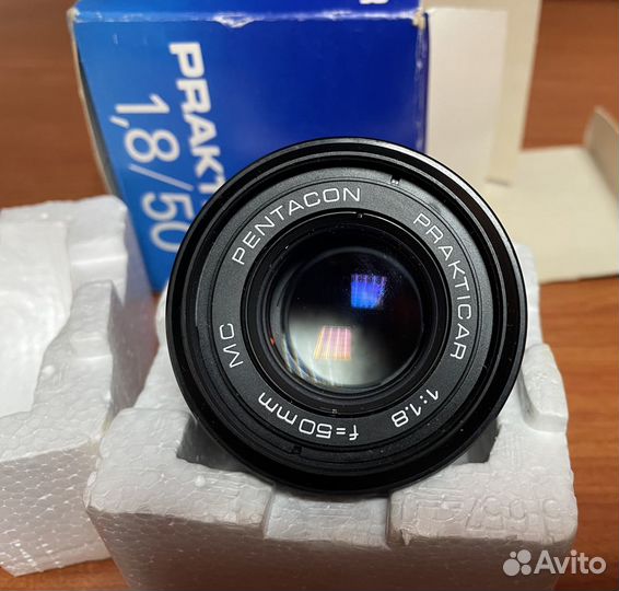 Pentacon Prakticar MC 1.8/50 объектив